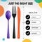 Exquisite Polished Plastic Silverware – 150 Pcs Heavy Duty Cutlery Set – 50 Each of Forks, Knives & Spoons – Disposable Utensil Set for Parties, Events & Catering – Flatware Set by Party Solids